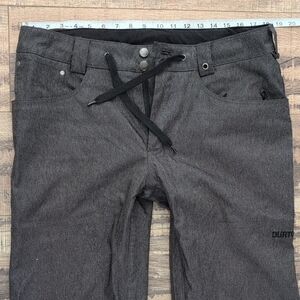 Burton Dry Ride The White Collection Snow Pants EUC
